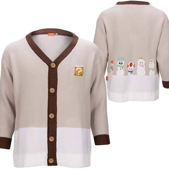 Nintendo Sweaters - Winter Collection Knit Cardigan